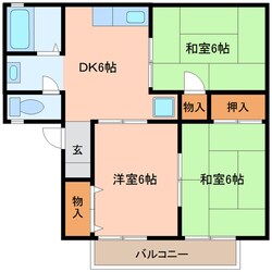 ＤＵＯＰＬＡＺＡⅠ番館の物件間取画像